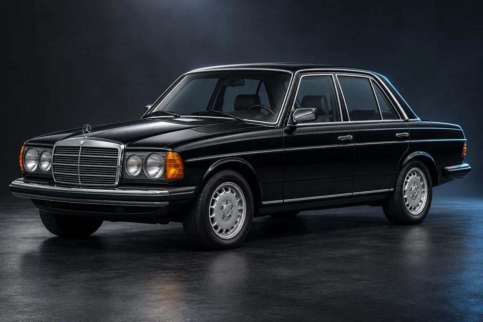 Mercedes-Benz W123 300D · illustrative example